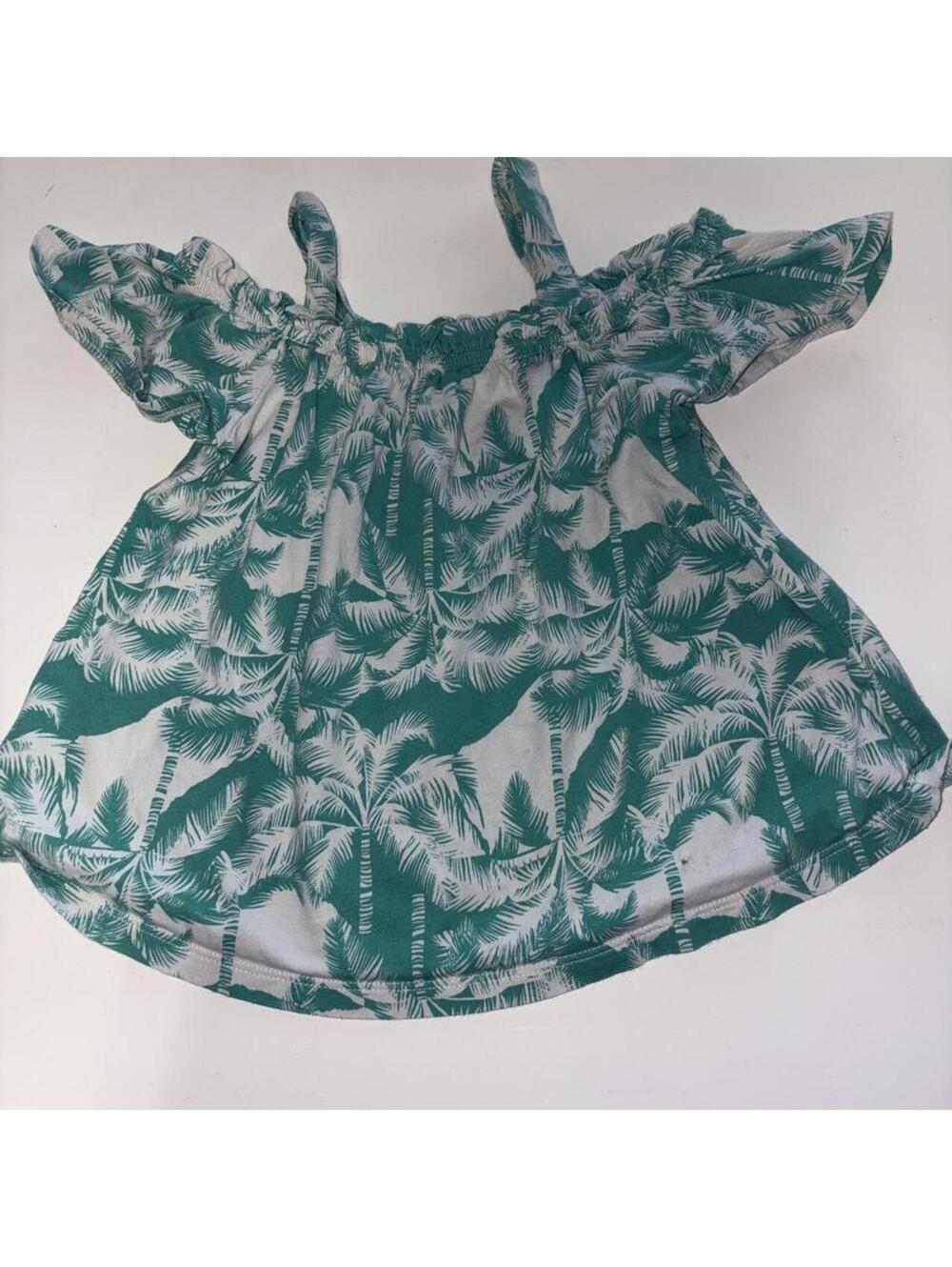 Old Navy girls Green and Blue Dress size 8